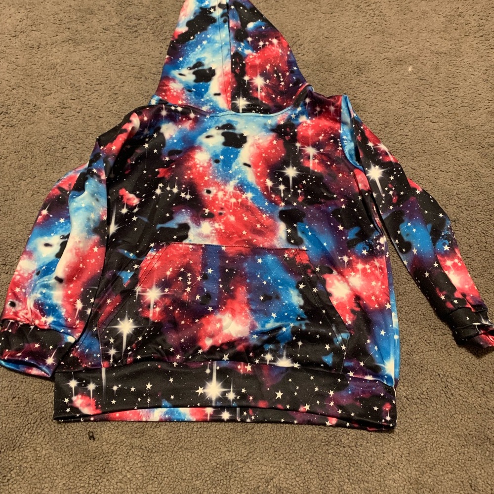 Girls Cosmic Hoodie